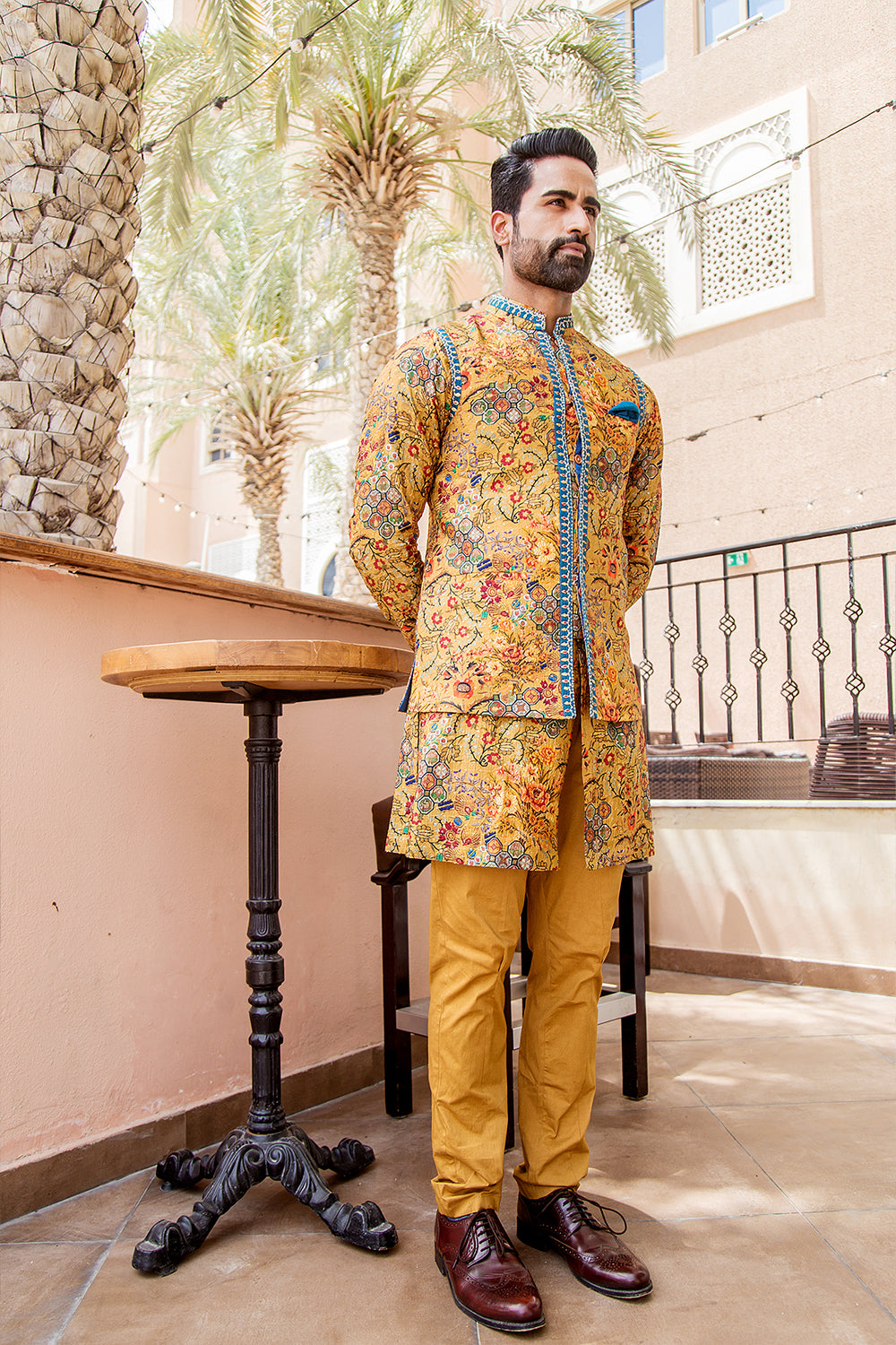 Red And Dark Green Colour Exclusive Festive Wear Digital Art Silk Printed  Kurta Pajama With Jacket Mens Collection 31008 - The Ethnic World