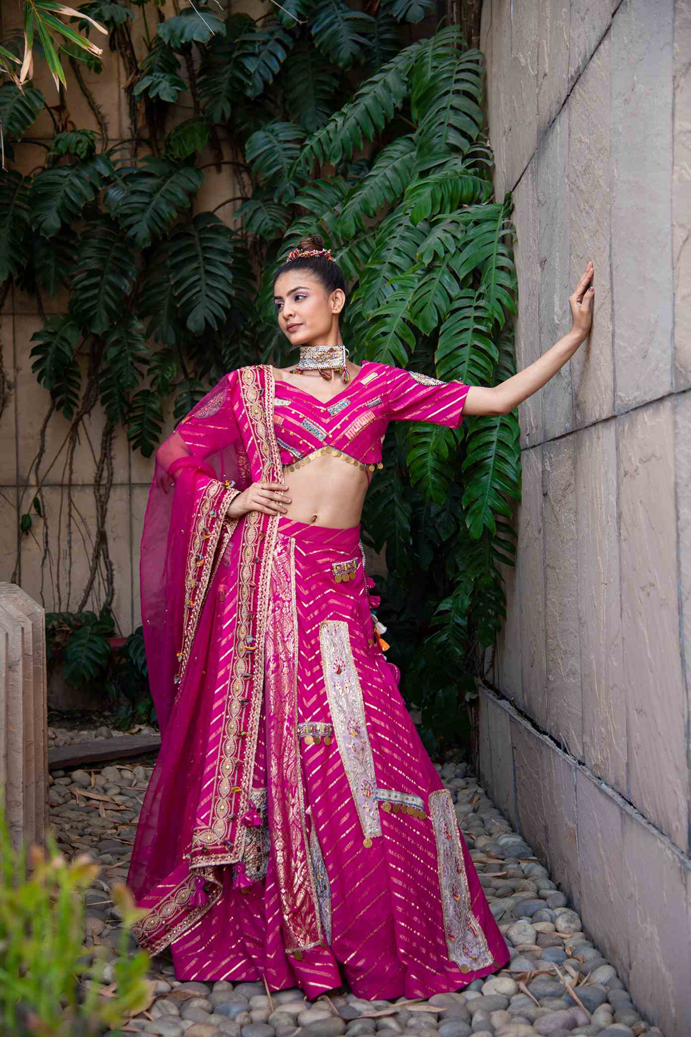 Buy Party Wear Lehenga Choli Online | Party Wear Beautiful Lehenga -  Malhotra's Indian Heritage